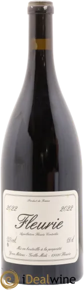 photo du vin Fleurie Yvon Métras