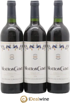 photo du vin Mouton Cadet Baron Philippe de Rothschild