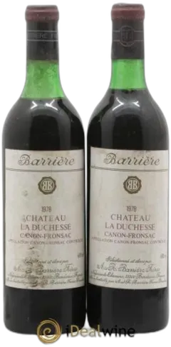 photo du vin Château la Duchesse