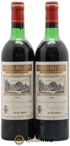 photo du vin Château Bel Orme Tronquoy de Lalande Cru Bourgeois