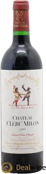 photos du vin Château Clerc Milon