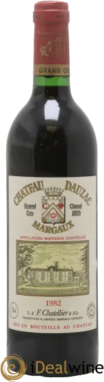 vue du vin Château Dauzac