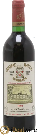 vue du vin Château Dauzac