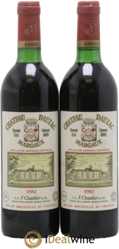 vue du vin Château Dauzac