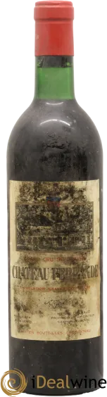 photo du vin Château Ferrande Graves Rouge