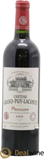 photo du vin Château Grand-Puy-Lacoste