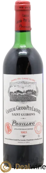 photo du vin Château Grand-Puy-Lacoste