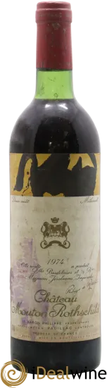 photo du vin Chateau Mouton Rothschild