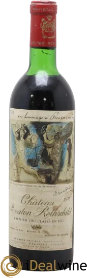 photo du vin Chateau Mouton Rothschild