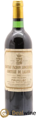 photo du vin Château Pichon Longueville Comtesse de Lalande