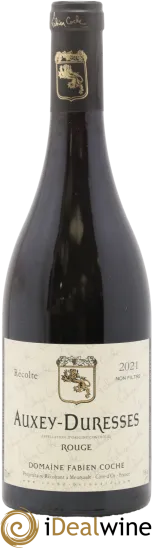 photo du vin Fabien Coche Auxey Duresses Rouge