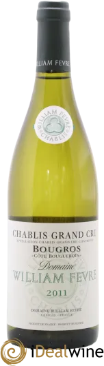 photo du vin Domaine William Fèvre Grand Cru Côte Bouguerots Blanc