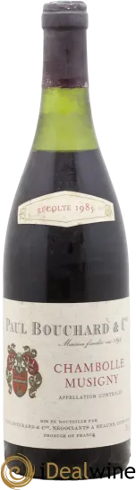 photos du vin Paul Bouchard