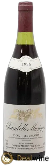 image du vin les Charmes Modot Père et Fils