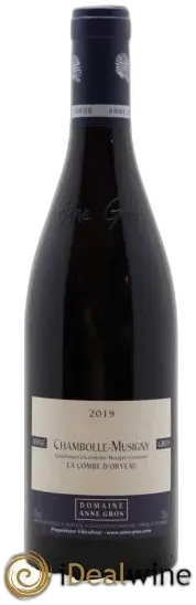 photos du vin Anne Gros Chambolle Musigny "la Combe d'Orveau"