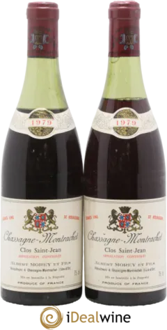photo du vin Chassagne-Montrachet 1974 Domaine Albert Morey & Fils