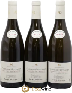 photo du vin Chassagne-Montrachet les Chenevottes 1er Cru Andre Goichot