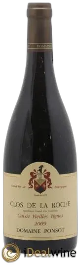photo du vin Domaine Ponsot Clos de la Roche Grand Cru 'Cuvee Vieilles Vignes'