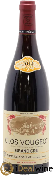 photo du vin Clos de Vougeot Grand Cru Charles Noëllat