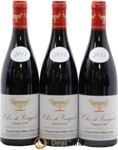 image du vin Clos de Vougeot Grand Cru Gros Frère & Soeur