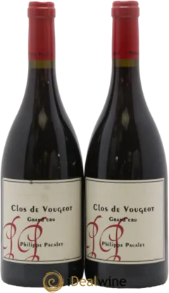 photo du vin Clos de Vougeot Grand Cru Philippe Pacalet