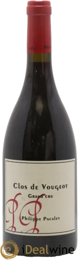 photo du vin Clos de Vougeot Grand Cru Philippe Pacalet