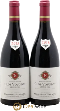 illustration du vin Clos Vougeot Grand Cru Remoissenet Père et Fils