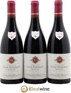 illustration du vin Clos Vougeot Grand Cru Remoissenet Père et Fils