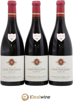 illustration du vin Clos Vougeot Grand Cru Remoissenet Père et Fils
