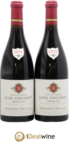 illustration du vin Clos Vougeot Grand Cru Remoissenet Père et Fils