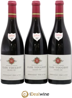 illustration du vin Clos Vougeot Grand Cru Remoissenet Père et Fils