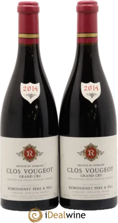 illustration du vin Clos Vougeot Grand Cru Remoissenet Père et Fils