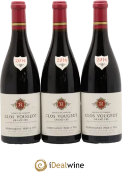 illustration du vin Clos Vougeot Grand Cru Remoissenet Père et Fils
