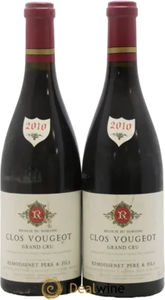 illustration du vin Clos Vougeot Grand Cru Remoissenet Père et Fils