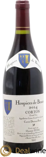 illustration du vin Corton les Chaumes Grand Cru Cuvée Docteur Peste