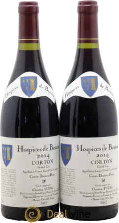 illustration du vin Corton les Chaumes Grand Cru Cuvée Docteur Peste