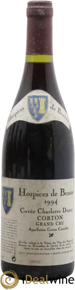 image du vin Hospices de Beaune Corton "Cuvée Charlotte Dumay" 2000
