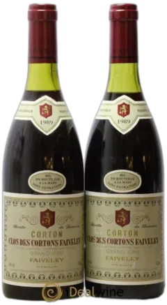 capture du vin Clos des Cortons Faiveley