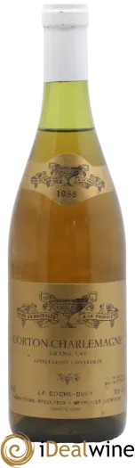 photo du vin Corton Charlemagne Coche Dury