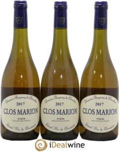 image du vin Clos Marion Fougeray de Beauclair