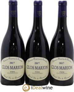 image du vin Clos Marion Fougeray de Beauclair