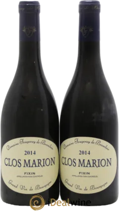 image du vin Clos Marion Fougeray de Beauclair
