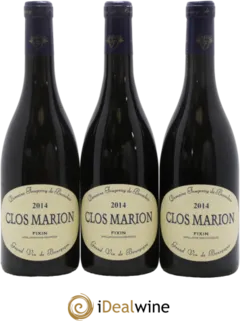 image du vin Clos Marion Fougeray de Beauclair
