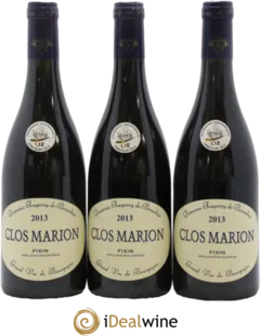 image du vin Clos Marion Fougeray de Beauclair