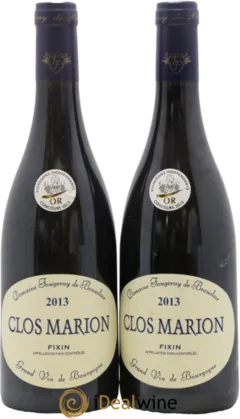 image du vin Clos Marion Fougeray de Beauclair