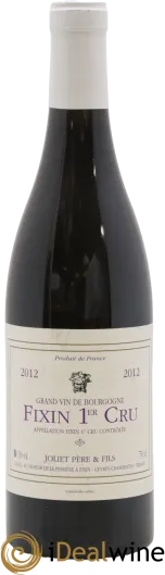 illustration du vin Joliet Père & Fils