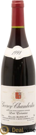 photos du vin Gilles Burguet Gevrey Chambertin "les Corvées"