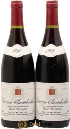 photos du vin Gilles Burguet Gevrey Chambertin "les Corvées"