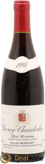 photos du vin Gilles Burguet Gevrey Chambertin "les Corvées"