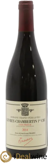 image du vin Gevrey Chambertin 1er Cru